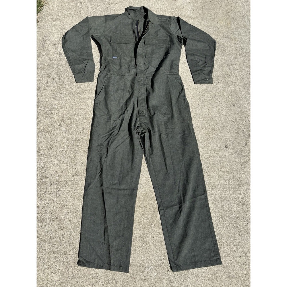 Nat Safe Apl Coveralls Mediun Long SPXHPCA0208 Carbon Armour Green Jumpsuit